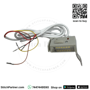Sewing machine led light power saving