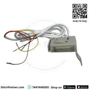 Sewing machine led light power saving