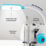 Magnetic led lights for sewing machine