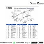 B7 cloth cutting machine spare part
