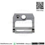 Industrial hardened steel buttonhole work clamp assembly