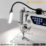 Magnetic 20 LED sewing machine task light installed near needle