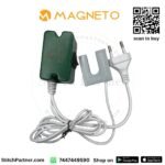 Shadowless magnetic LED light installed behind sewing machine needle bar