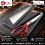 PIN 10 inch cloth cutting scissor with tempered steel blade