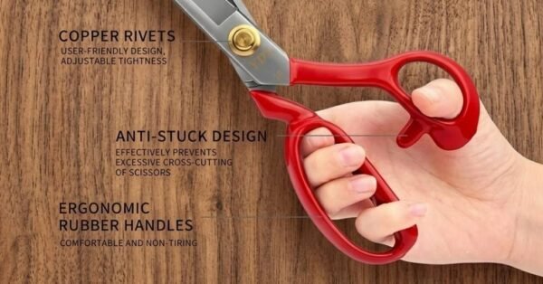 Professional PIN fabric cutting scissors for tailoring
