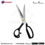 Heavy-duty stainless steel tailor scissors for fabric cutting
