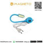 Adjustable magnetic sewing machine light for tailoring machines