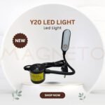 Y20 LED spring type sewing machine light with magnetic base