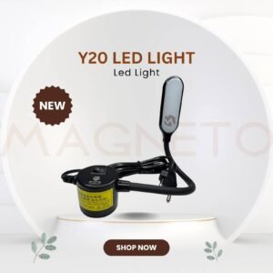 Y20 LED spring type sewing machine light with magnetic base