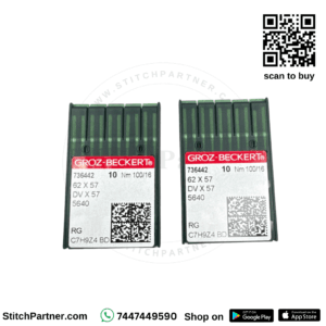 62X57 / 5640 / DVX57 100 / 16 Industrial Sewing Machine Needle