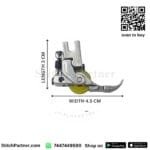 T3 roller presser foot for Juki Jack machine