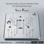 Genuine Usha Janome needle plate for household sewing machine