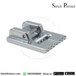 Metallic snap-on groove pintuck sewing foot