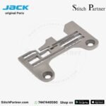 Industrial overlock needle plate compatible with Jack E4-5 sewing machine