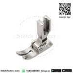 Industrial hinged presser foot compatible with Jack and Juki machines