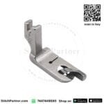P722 picoting and hemming presser foot for industrial sewing machine