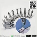 P722 picot hemming foot for single needle lock stitch machine