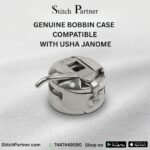 Genuine Usha Janome bobbin case for front-loading sewing machine