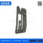 Precision needle plate for portable sack stitching machine