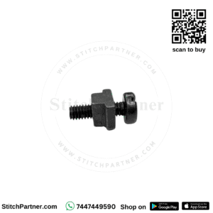 84-367/19-406 SCREW AND NUT FOR LOOPER HOLDER KANSAI MULTI-NEEDLE SEWING MACHINE