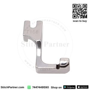 T168 zipper presser foot for single needle sewing machine