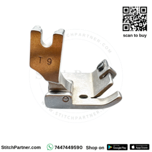 T9 Center-Guide Foot for industrial sewing machine