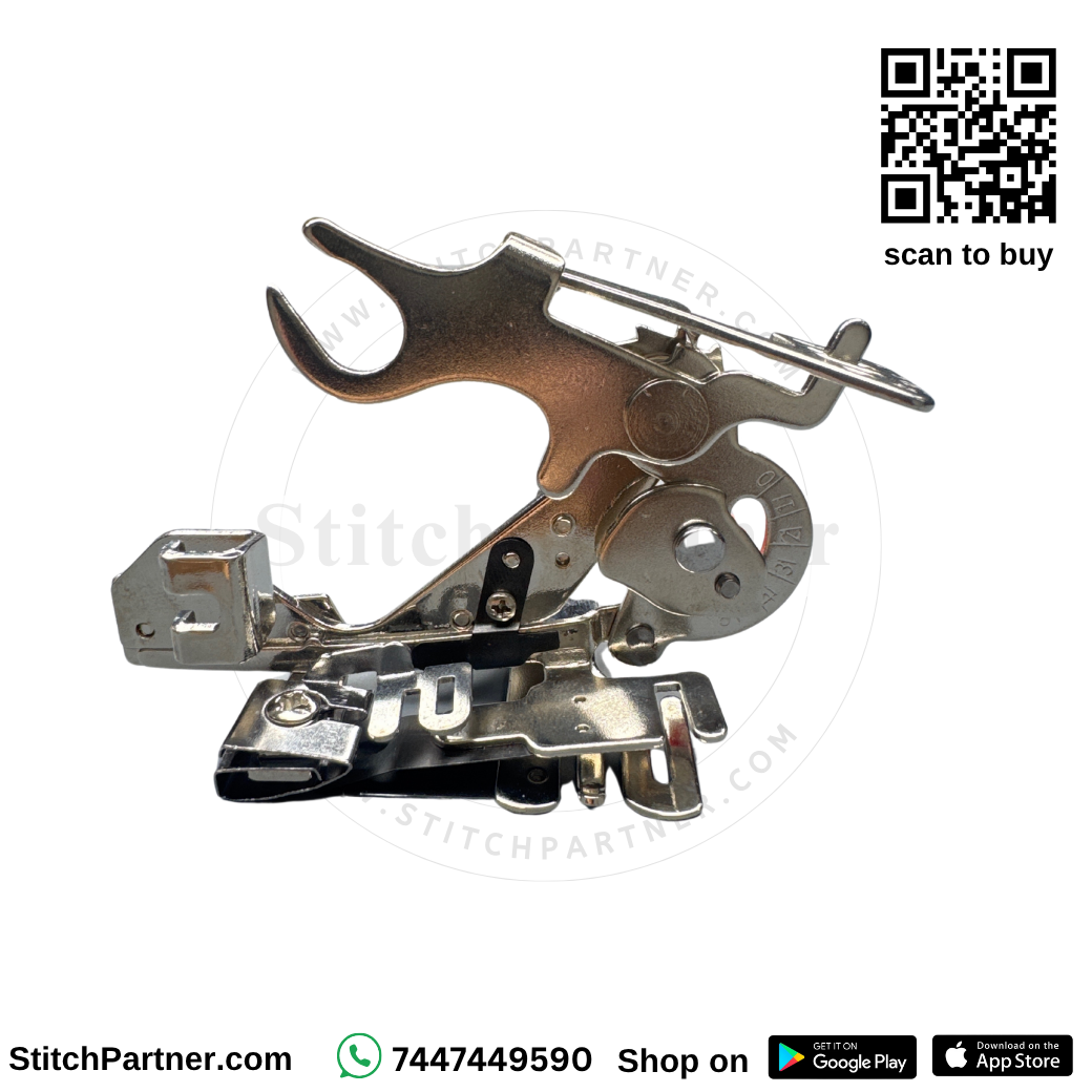 Ruffler Attachment Pleated Presser Foot For Low Shank Sewing Machines