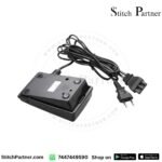 Sewing machine foot controller with 3-hole female connector