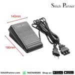 Electronic foot pedal for compatible Singer automatic sewing machines