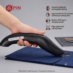 PIN 696A fabric electric scissor for cloth and fabric cutting