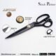 Sharp tempered steel blade tailor scissor by Jupiter