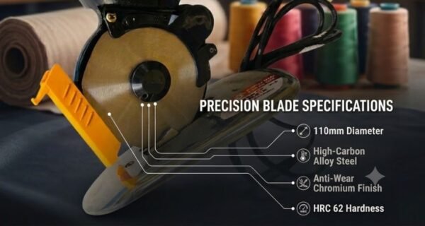 110mm octagonal blade cloth cutting machine