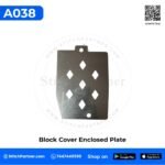 A038 Block Cover Enclosed Housing Plate for GK9 Portable Bag Closer