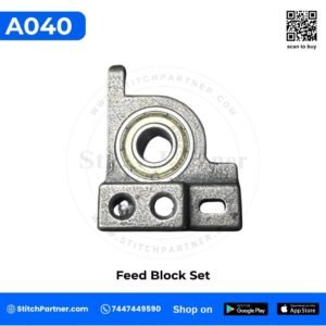 A040 Feed Block Set Complete for GK9 portable bag closer machine