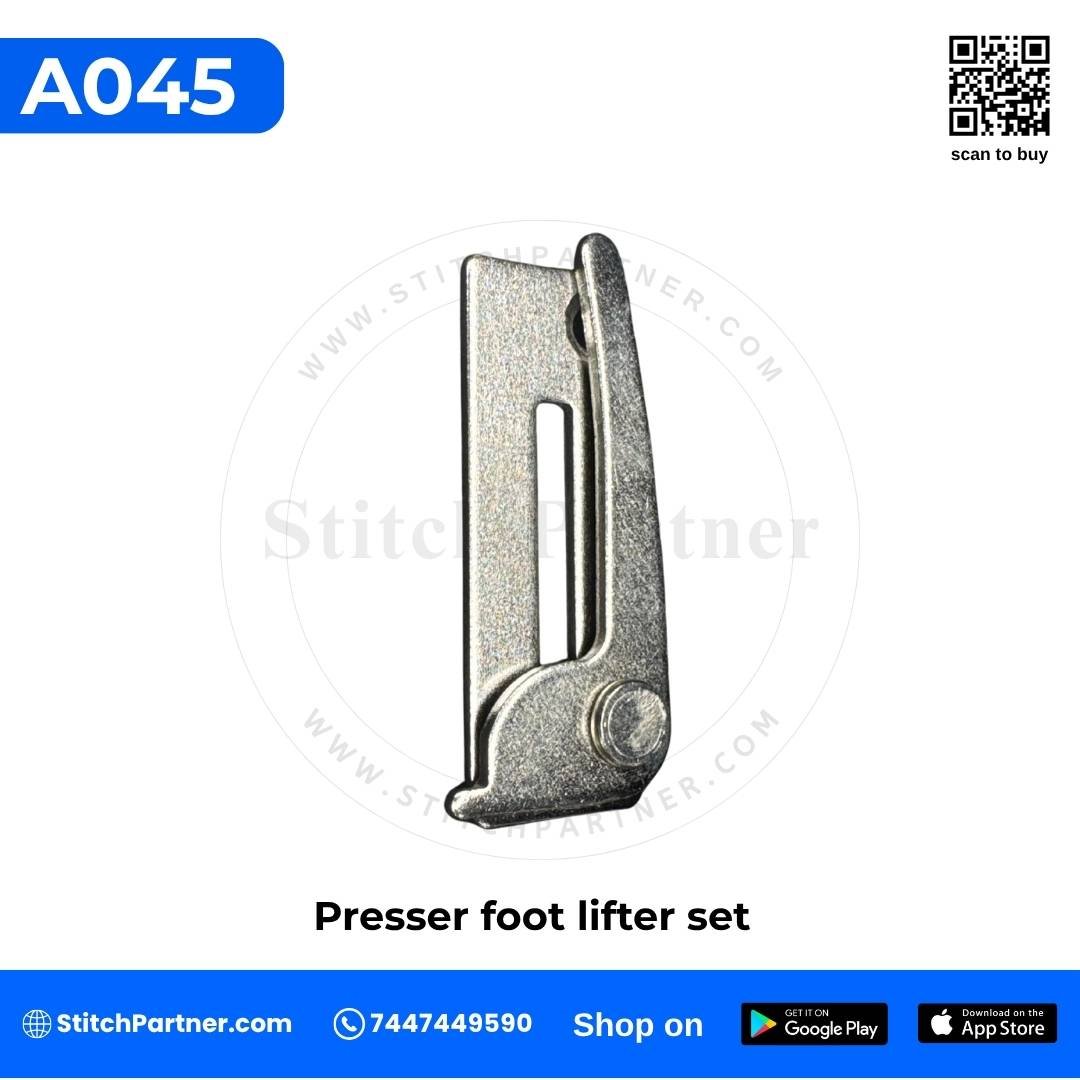 a045-presser-foot-lifter-set-gk9.webp A045 presser foot lifter set for GK9 portable bag closer machine