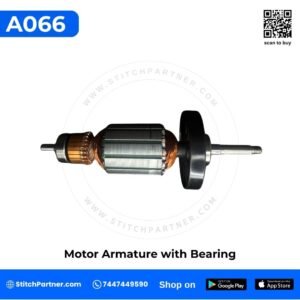 A066 motor armature with bearing for GK9 portable bag closer machine
