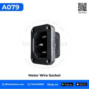 A079 motor wire socket for GK9 portable bag closer machine