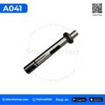 Hardened steel main axis block rod for portable bag closer