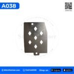 Replacement metal enclosed case plate for GK9 bag stitching machine