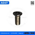 Replacement countersunk needle plate fastener screw for GK9 bag stitcher