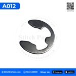 Carbon spring steel retaining circlip for GK9 shaft assembly
