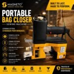 Electric sack stitching machine compatible with GK9 needles and polyester thread