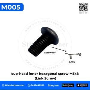 M005 M5x8 cup-head inner hex link screw for GK9 portable bag closer