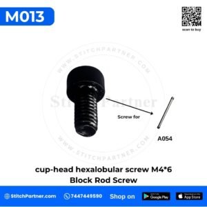 M013 M4x6 cup-head hexalobular screw for GK9 portable bag closer