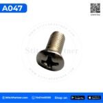 Industrial GK9 needle plate mounting screw replacement