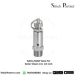 1/4 inch safety relief valve for boiler steam iron front view