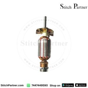 110mm round knife fabric cutting machine motor armature