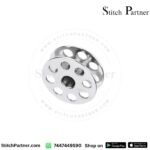 Heavy duty metal jumbo bobbin for industrial sewing machine