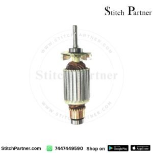 125mm electric fabric cutting machine motor rotor