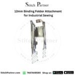 12mm stainless steel binding folder attachment for industrial sewing machine